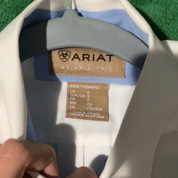 Ariat button down long sleeve dress shirt - Picture 2 of 3